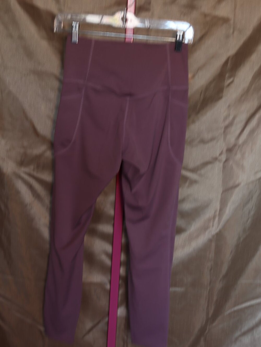 Halara NWTs Soft High Waisted 7/8 Leggings Light Purple-Size Small - Picture 4 of 6